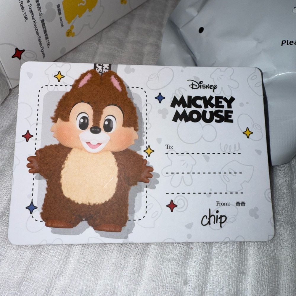2 Mickey Family Cute Together Collectible Plushes.Bundle( 2 plushies). Chip&Dale - Picture 8 of 11